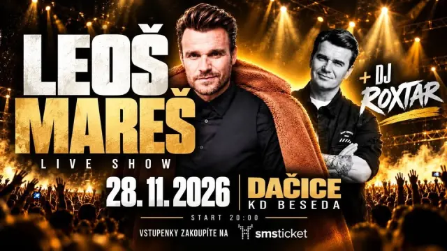 Leoš Mareš + DJ ROXTAR – Ples / zábava, Dačice